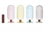 Colored Glass Match Holder