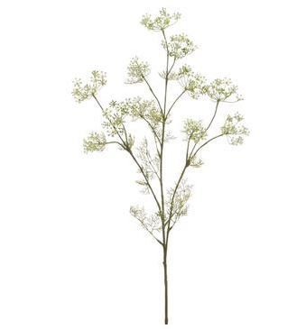 32" Green & White Dill Spray
