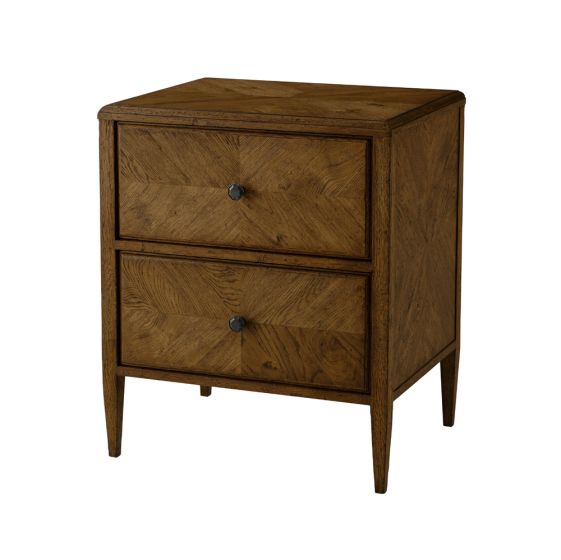 Dusk Nova 2 Drawer Night Stand