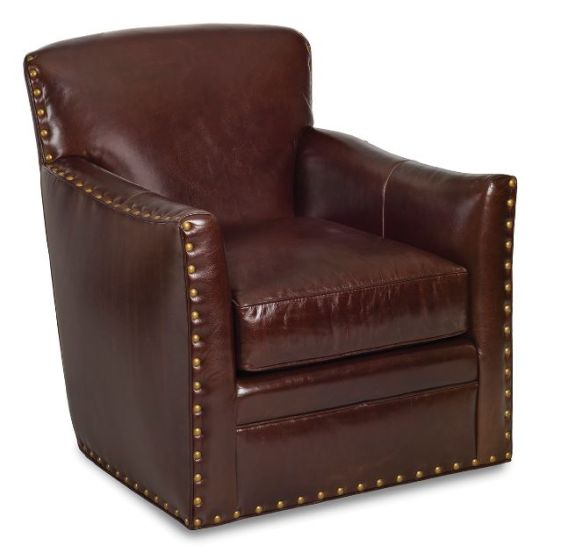 Keenan Toffee Swivel Chair