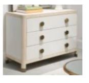 3 Drawer Rose Chest