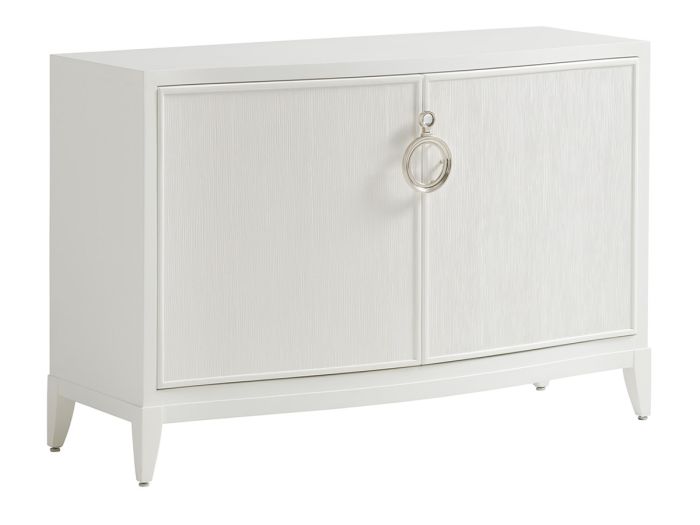 Bowfront Hall Chest