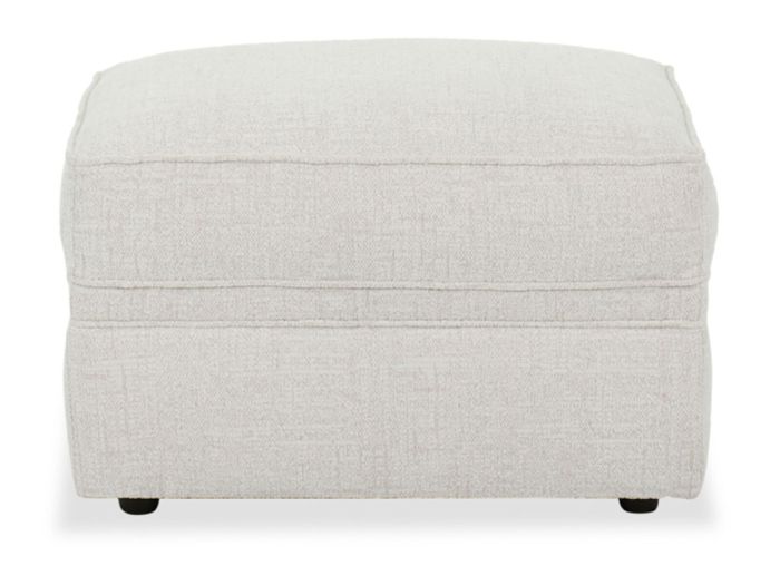 Natural Kara Ottoman