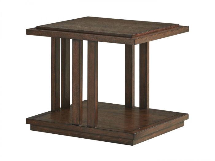Modern Dark Stain Side Table