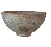 Large Found Paper Mache Bowl