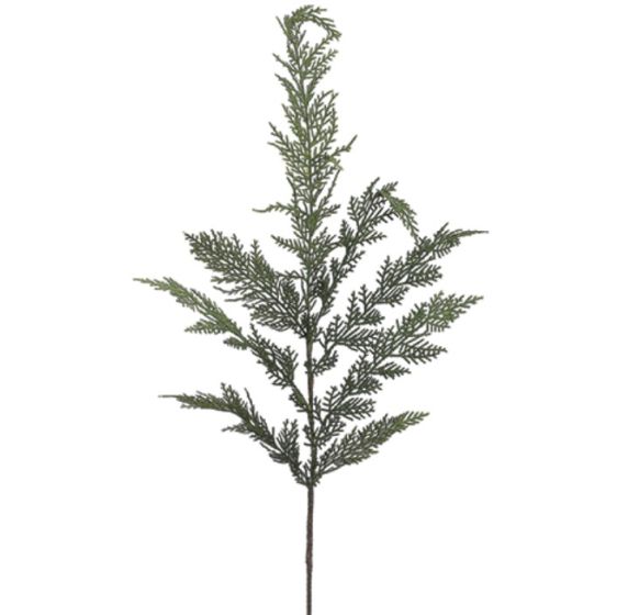 30" Green Cedar Spray