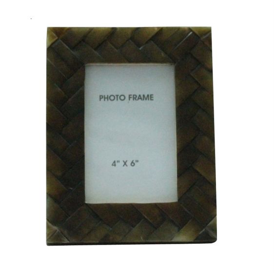 4x6 Brown Criss Cross Frame