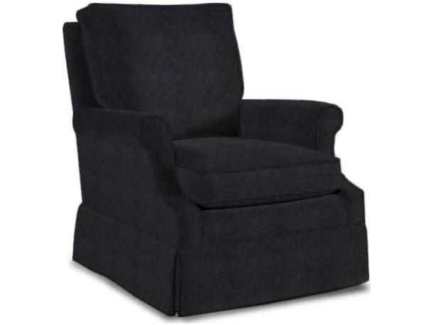 Elan Navy Swivel Lounge Chair