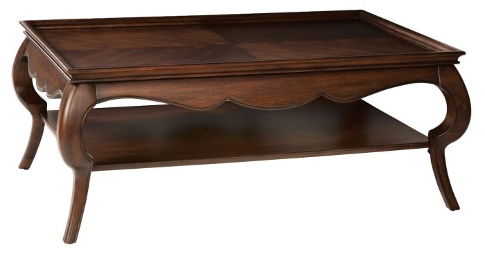 Sable Finish Coffee Table