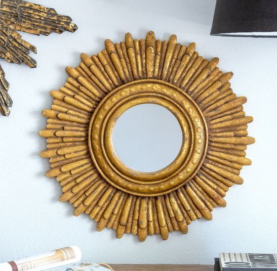 Golden Sun Mirror