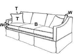 Max Natural 3Over3 Studio Sofa