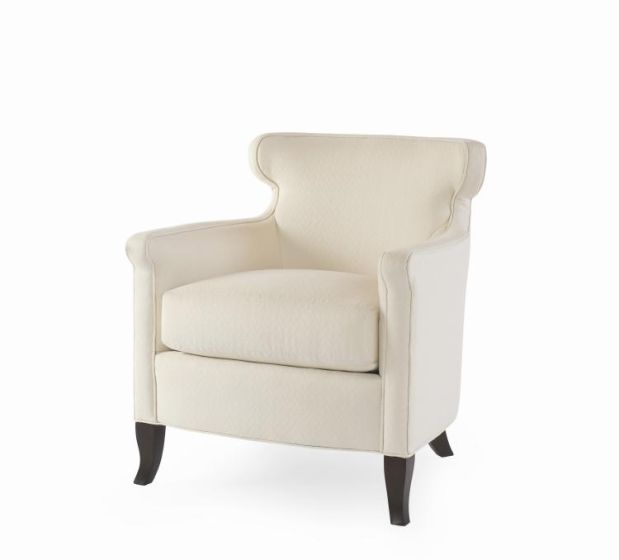 Lemon Spotted Accent Chair