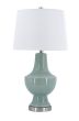 Soft Green Blue Table Lamp