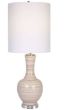 Curved Silhouette Tan Lamp