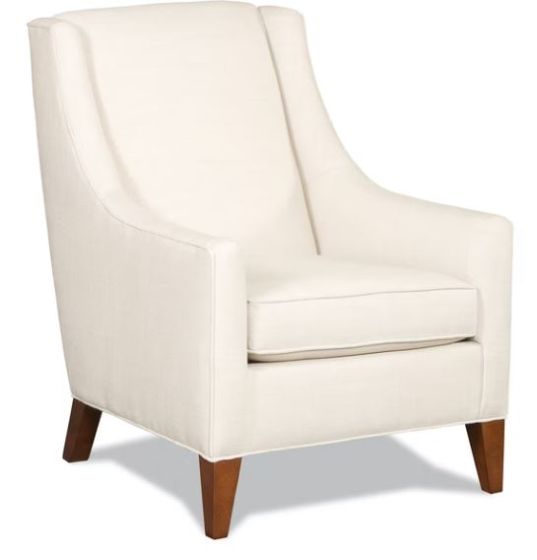 Blue Abstract Club Chair