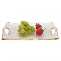 Handled Goldedge Tray