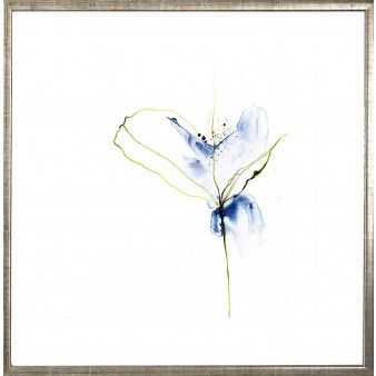 Framed Watercolor Abstract II