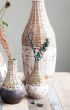Large Rattan & Clay Vase