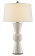 Antique White Terracotta Lamp
