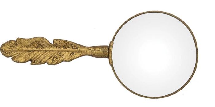Feather Handle Magnifying Glass