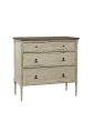 Bamboo Detail Mahogany Chest