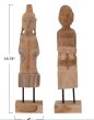 Hand Carved Teakwood Figure