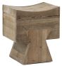 Natural Hourglass Stool