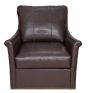 Cocoa Swivel Chair & Ottoman