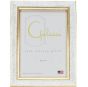 White & Gold Speckled 4x6 Frame