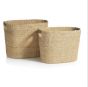Large Oval Abaca Basket