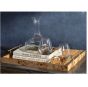 Large Burl Wood Rectangle Tray