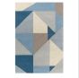 Navy Pattern Rug