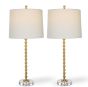 Gold Leaf Table Lamp