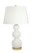 Cream Triple Gourd Table Lamp
