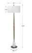 White Marble Floor Lamp