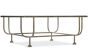 Square Glass Top Cocktail Table