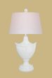 White Porcelain Urn Lamp