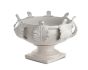 Large White Acanthus Leaf Urn
