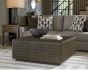 Woven Rattan Square Table