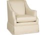 Beige Lark Swivel Glider