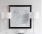 Marble Tiered Cone Table Lamp