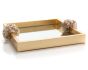 Mirror Tray with Quartz Handles