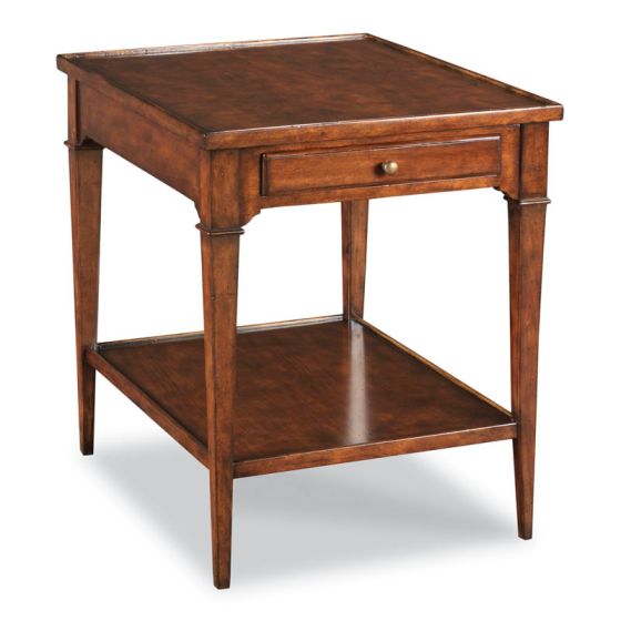 Side Table in Bordeaux Finish