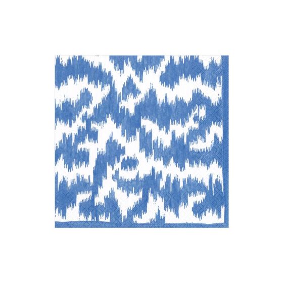 Modern Moire Blue Cocktail Nap