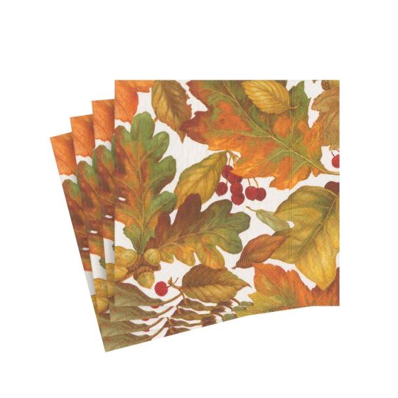 Autumn Leaves 2 Cocktail Napkin