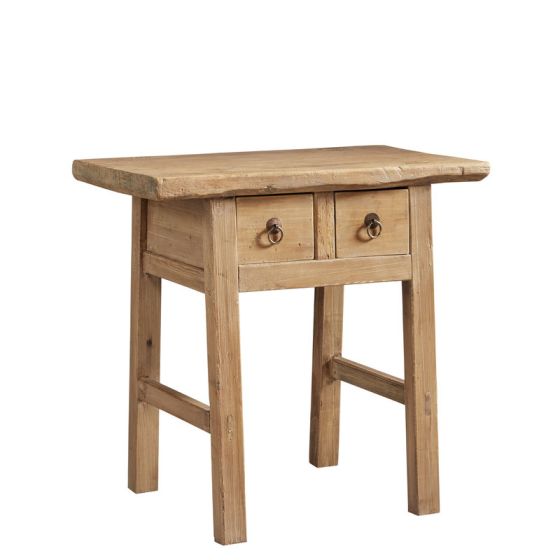 Mini Natural Wood Butcher Table