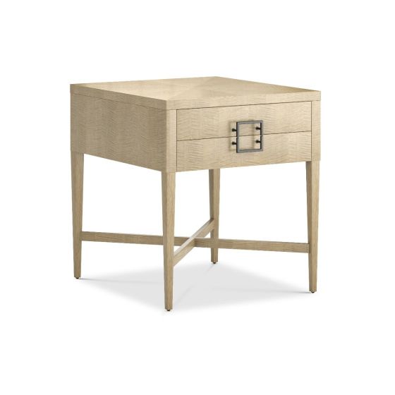 Sycamore Veneer Lamp Table