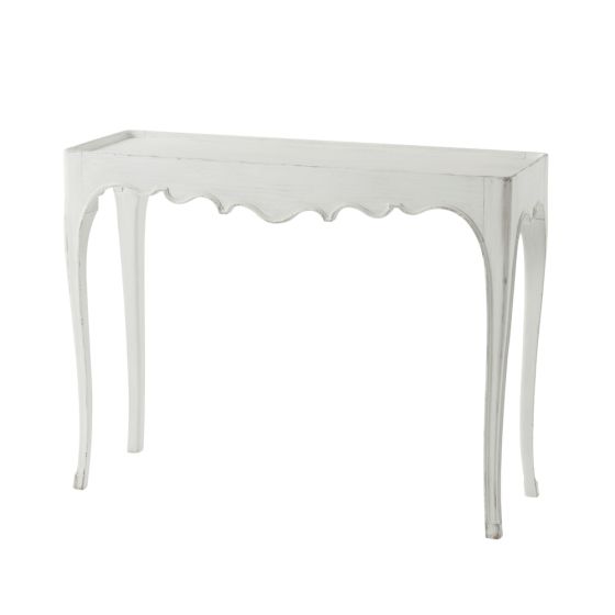 Nora White Console Table