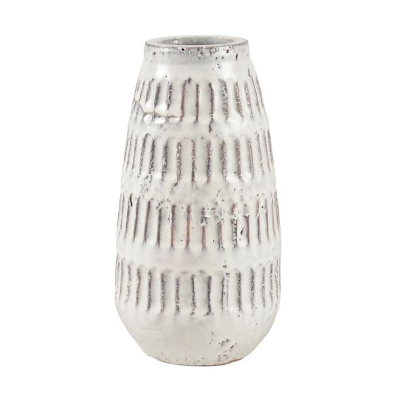 Large White Muriel Vase