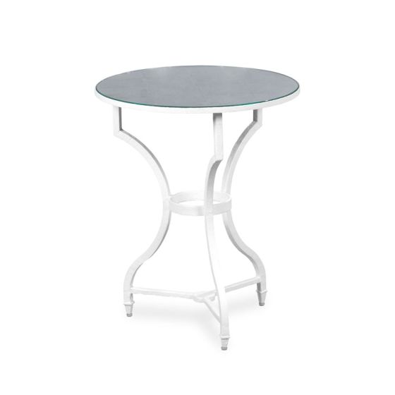 Eglomise Mirror Top Side Table